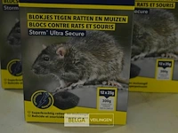 3x edialux rattenvergif blokjes - afbeelding 2 van  3