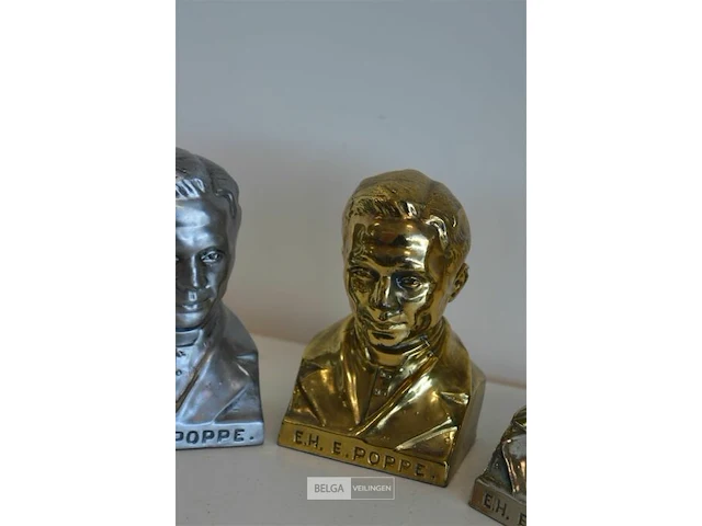 3x e.h.e.poppe h=12,5 cm - afbeelding 3 van  6