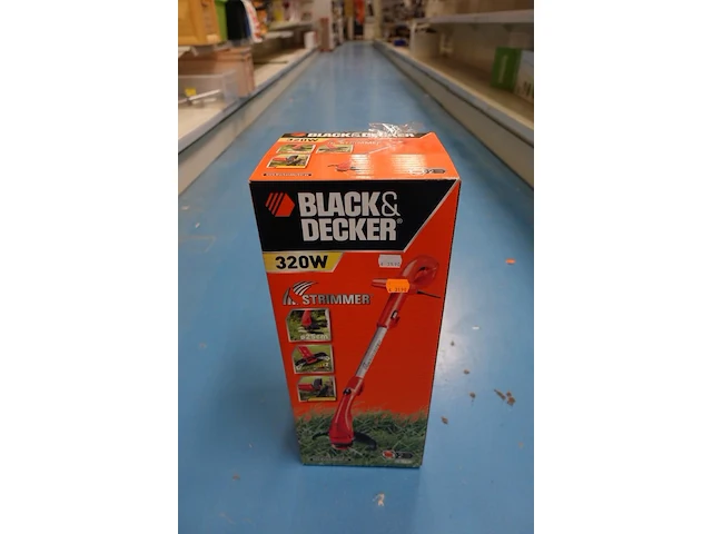 3x elektrische grastrimmer black & decker - afbeelding 1 van  3