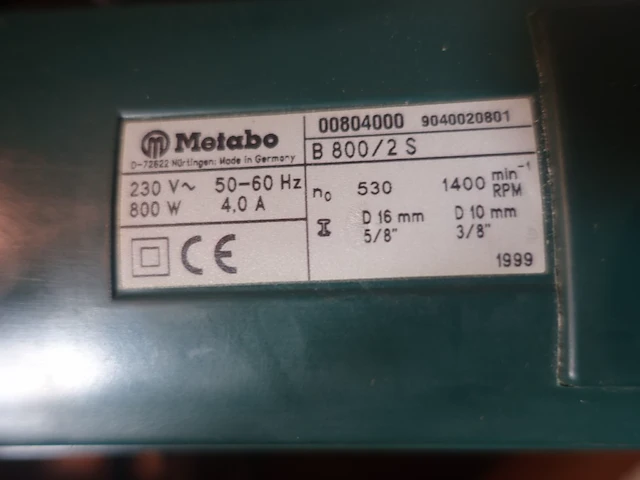 3x elektrische machines metabo - afbeelding 3 van  8