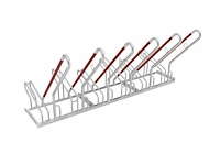 3x fietsenrek met beugels – wsm - afbeelding 1 van  3