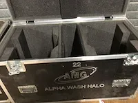 3x flightcase claypaky - 2x alpha wash/spot - 1x sharpy - afbeelding 3 van  5
