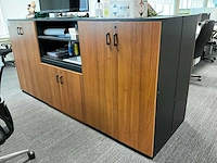 3x formica houten dossierkast - afbeelding 1 van  10