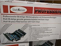 3x gereedschapskist gevuld professioneel stahlkaiser - afbeelding 7 van  9