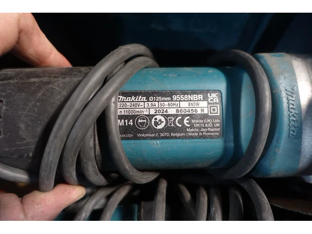 3x haakse slijper makita - afbeelding 4 van  4