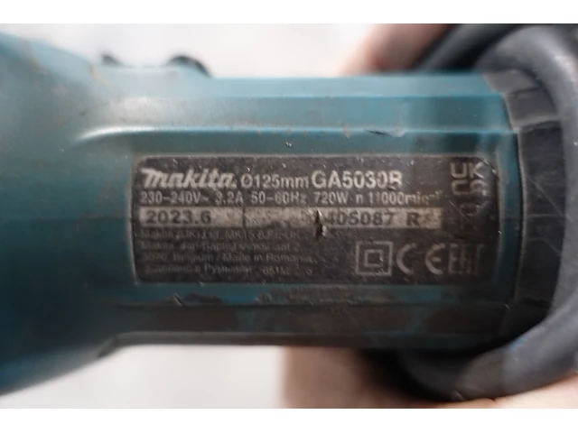 3x haakse slijper makita - afbeelding 3 van  5