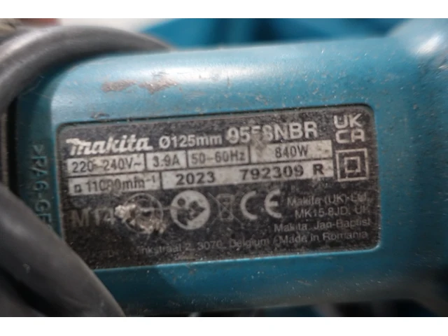 3x haakse slijper makita - afbeelding 5 van  5