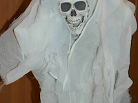 3x halloween deco skelet met licht - afbeelding 2 van  4