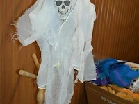 3x halloween deco skelet met licht - afbeelding 1 van  4