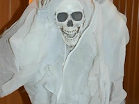 3x halloween deco skelet met licht - afbeelding 2 van  4
