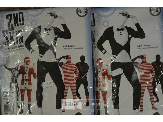 3x halloween pak voor volwassenen - afbeelding 2 van  3