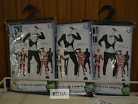 3x halloweenpak voor volwassenen - afbeelding 1 van  2