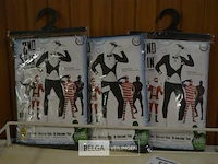 3x halloweenpak voor volwassenen - afbeelding 1 van  2
