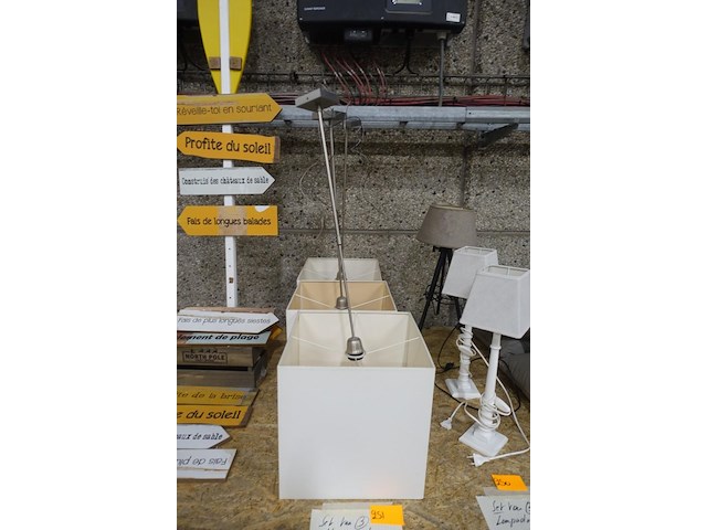 3x hangarmaturen - afbeelding 1 van  2