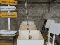 3x hangarmaturen - afbeelding 1 van  2