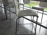 3x hoge bartafel + stoelen - afbeelding 3 van  4