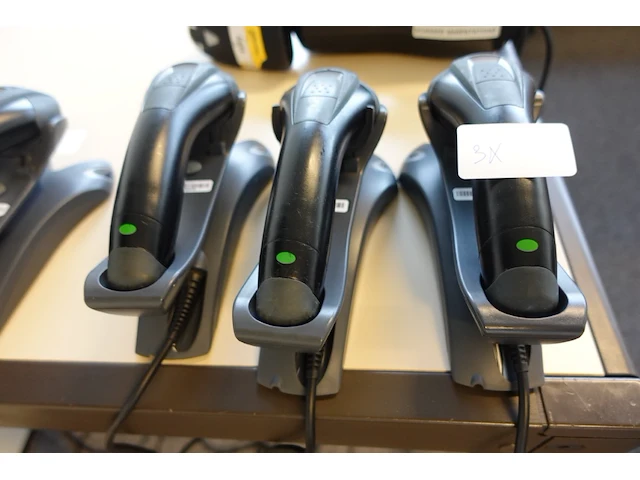 3x honeywell voyager 1202g-bf usb 1d barcode scanner - afbeelding 2 van  2