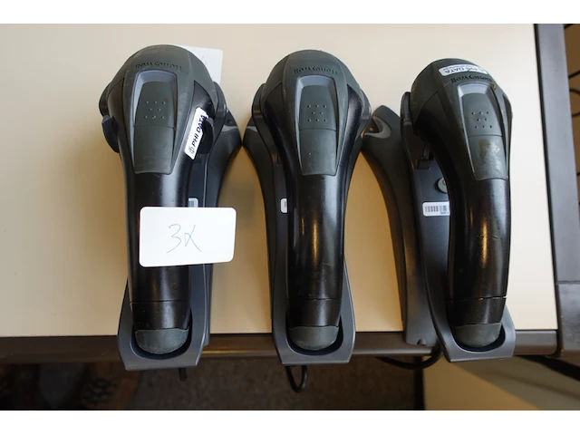 3x honeywell voyager 1202g usb 1d barcode scanner - afbeelding 1 van  2