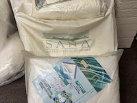 3x hoofdkussens + 2 matrasonderleggers - afbeelding 2 van  4