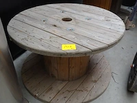 3x houten bobijn - afbeelding 2 van  4