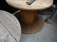 3x houten bobijn - afbeelding 3 van  4