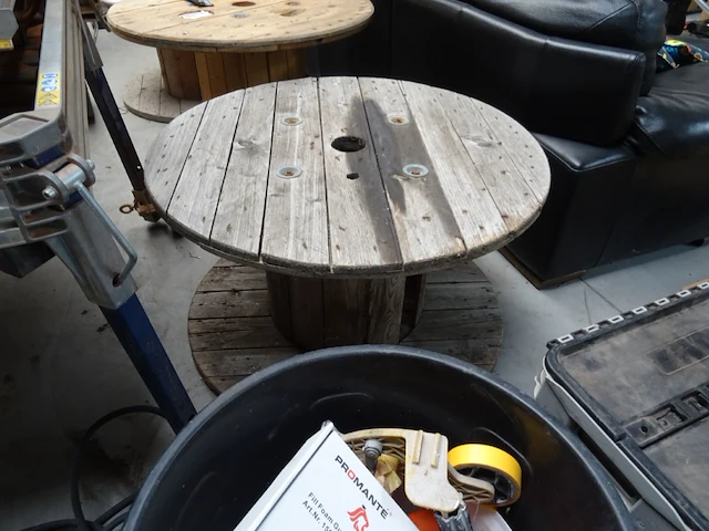 3x houten bobijn - afbeelding 4 van  4