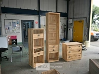 3x houten kast - afbeelding 1 van  6
