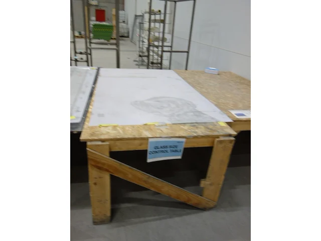 3x houten tafel - afbeelding 2 van  4