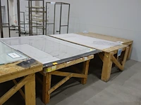 3x houten tafel - afbeelding 4 van  4