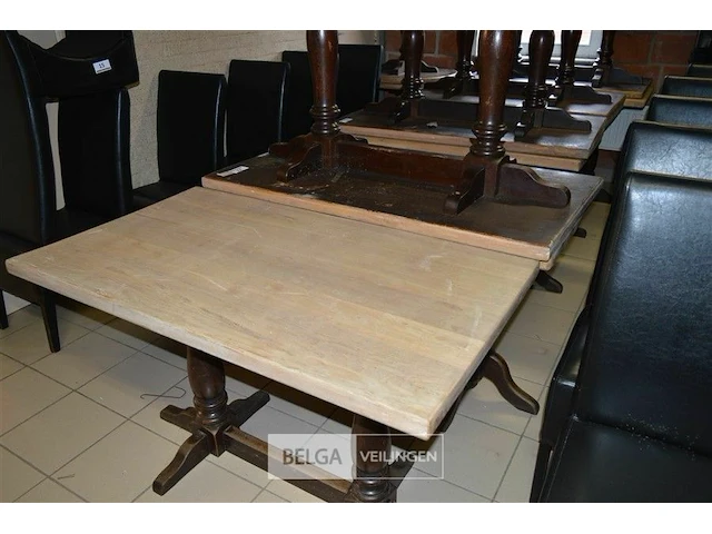3x houten tafels - afbeelding 2 van  2