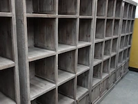 3x houten wandmeubel - afbeelding 1 van  4