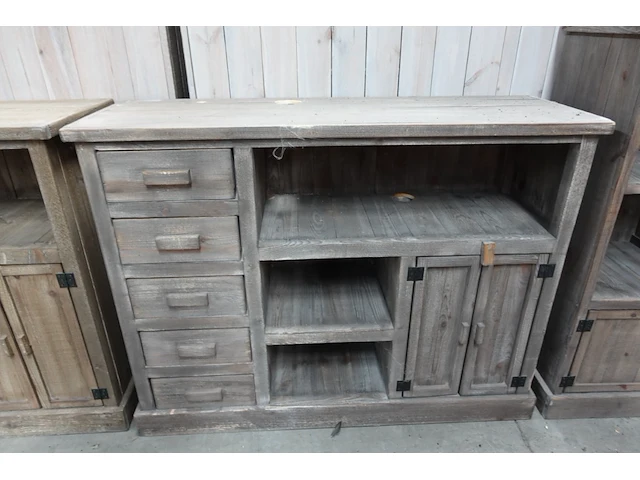 3x houten wandmeubel - afbeelding 4 van  4