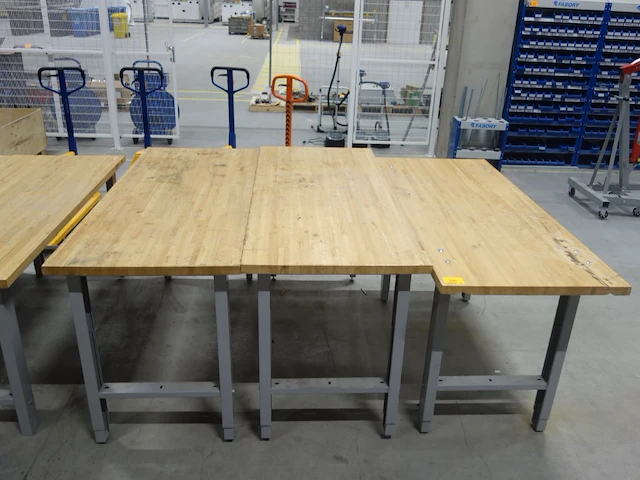 3x houten werkbank bahco - afbeelding 1 van  5