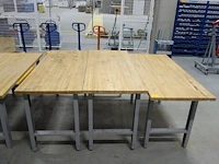 3x houten werkbank bahco - afbeelding 1 van  5