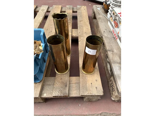 3x hulzen messing 1ste wo - afbeelding 6 van  6