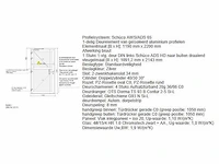 3x industriële aluminium deuren (ongebruikt) - afbeelding 4 van  4
