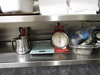 3x inox schap + diverse inhoud - afbeelding 6 van  17