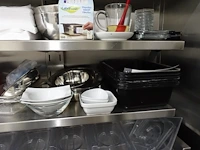 3x inox schap + diverse inhoud - afbeelding 7 van  17