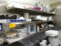 3x inox schap + diverse inhoud - afbeelding 10 van  17