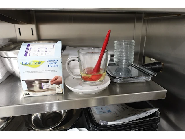 3x inox schap + diverse inhoud - afbeelding 17 van  17