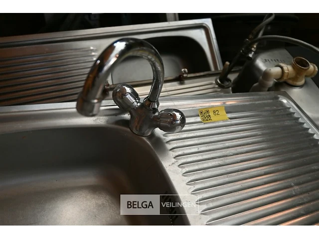 3x inox spoelbak - afbeelding 4 van  4