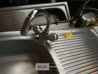 3x inox spoelbak - afbeelding 4 van  4