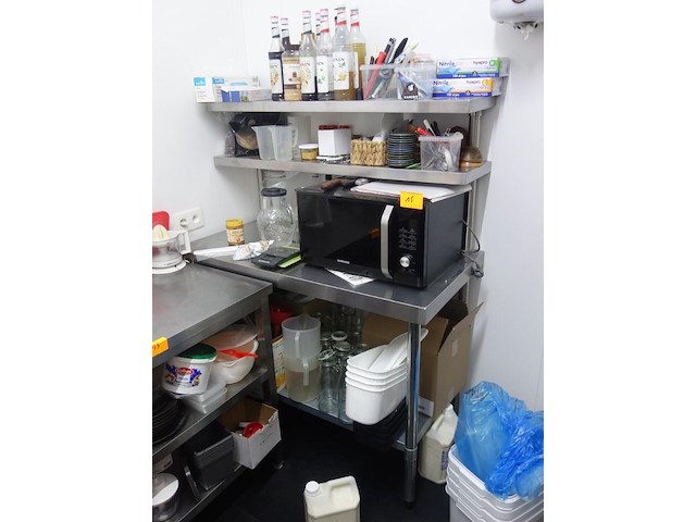 3x inox werktafel vogue - afbeelding 1 van  4