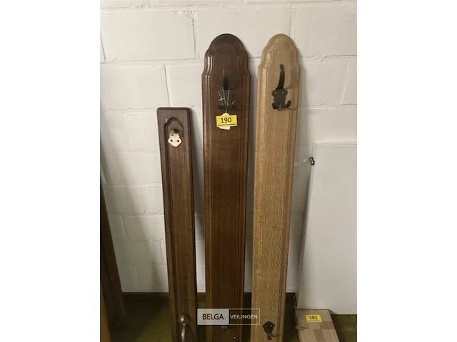 3x kapstok voor trofeeën jacht - afbeelding 1 van  2