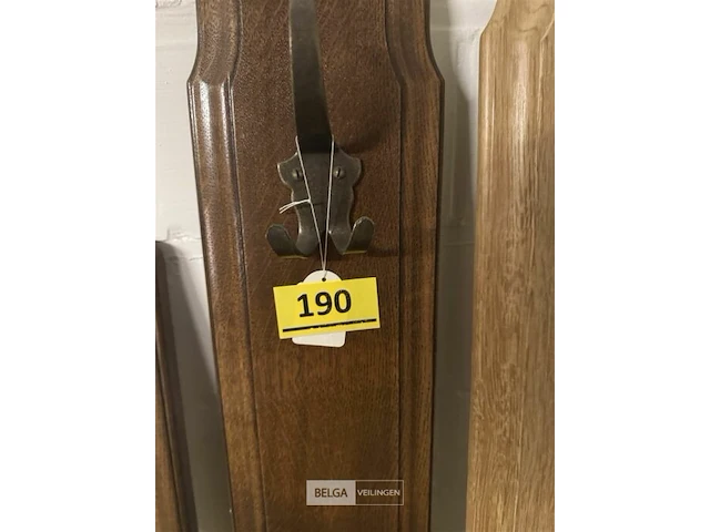 3x kapstok voor trofeeën jacht - afbeelding 2 van  2