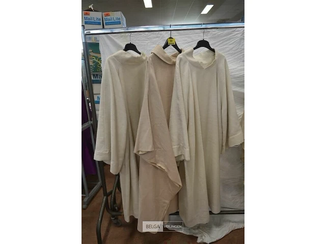 3x kazuifel beige/creme - afbeelding 1 van  2