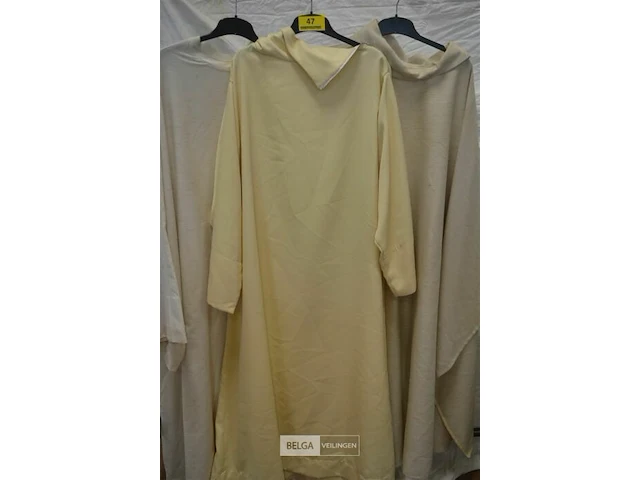 3x kazuifel beige/creme - afbeelding 2 van  2