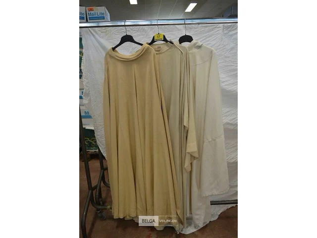 3x kazuifel beige/creme - afbeelding 1 van  4
