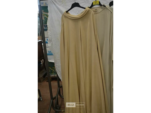 3x kazuifel beige/creme - afbeelding 2 van  4