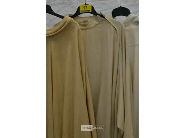 3x kazuifel beige/creme - afbeelding 3 van  4